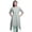 Green, variant on Green Rose & Ranunculus Floral Printed Asymmetrical Kurti Tops For Women Indian Summer Dress Tunic XX-Large