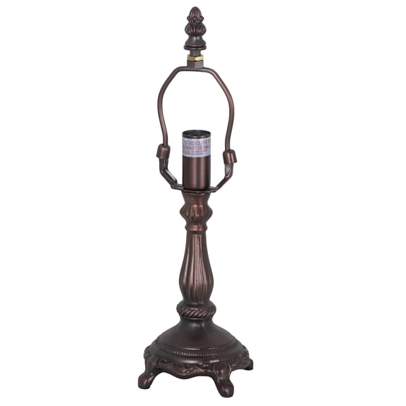Meyda Tiffany - 157986 - One Light Table Base - Mahogany Bronze - Mahogany Bronze