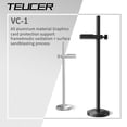 thumbnail image 2 of VC-1 Magnetic Graphics Card Holder GPU Support Desktop Computer Case Stand Cooling Kit Aluminum Alloy Holder Silver, 2 of 6