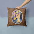 thumbnail image 2 of Carolines Treasures SS8293PW1414 Silky Terrier Fabric Decorative Pillow, 14Hx14W, multicolor, 2 of 4