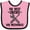 Pink and Black, variant on Inktastic Best Uncles Are Mechanics Boys or Girls Baby Bib