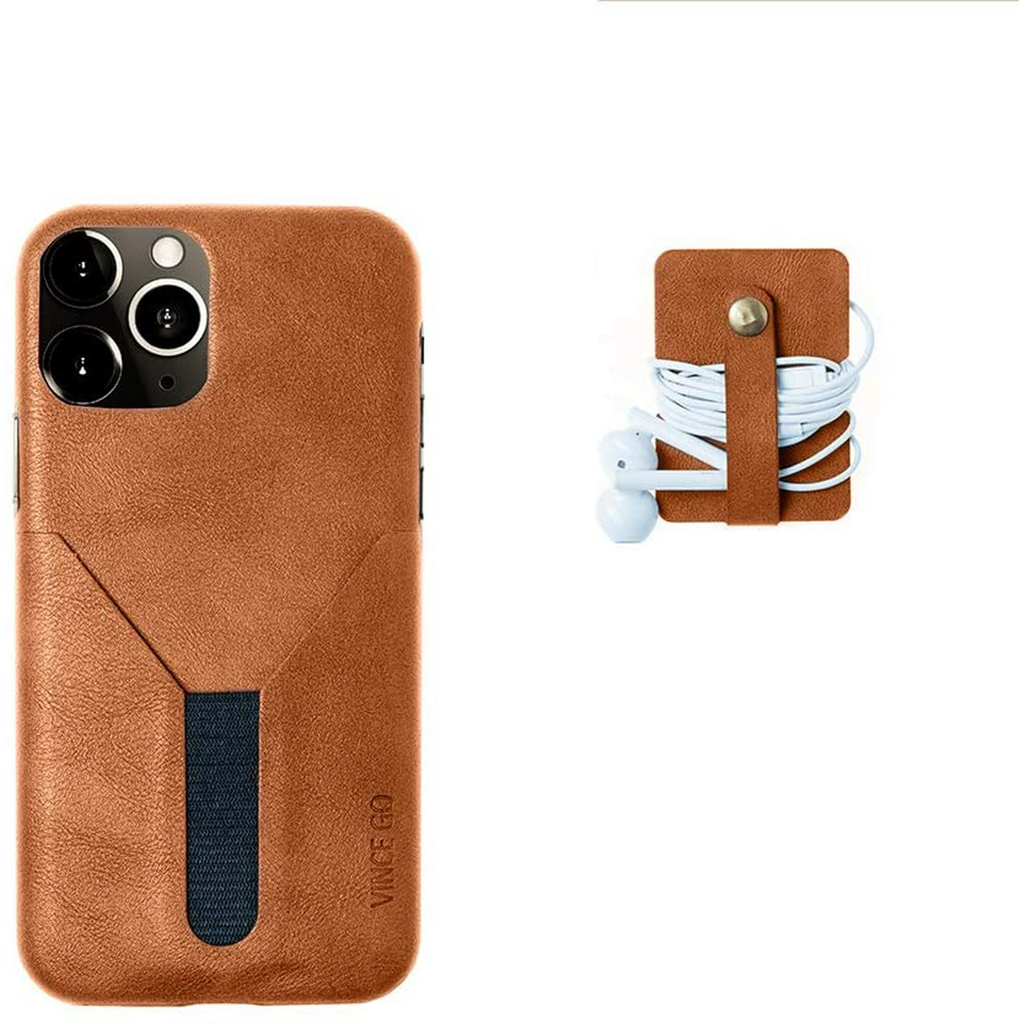Vince Go Iphone 11 Pro Max Leather Case With Card Holder Wireless Charging Compatiable Iphone 11 Wallet Case Iphone 11 Walmart Canada