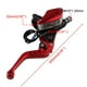thumbnail image 5 of Bomba de Freno hidráulica doble Flameer 22mm Universal 50300cc rojo Cola Freno hidráulico de motocicleta, 5 of 8