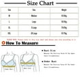thumbnail image 3 of Haoxianjian Plus Size Women's Sports Bras Wireless Padded Racerback Medium Support Bra Yoga Exercise Athletic Bras V Neck Seamless Bralettes Wires Basic Bras, 3 of 5
