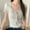 B_ Gray, variant on Olyvenn Off The Shoulder Tops for Women 2025 Summer Short Sleeve Ruched Slim Fit Shirts Blouses Y2K Going Out Top White M