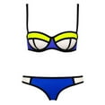 thumbnail image 5 of Bikini Set Fashionable Chromatic Color Sexy Camisole Swimwear Swimsuit, 5 of 5