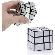 MoYu Meilong Mirror Cube 3X3 Level Puzzle Cube Brain Teaser Fidget Toys Silver