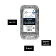 thumbnail image 4 of (9 pack) Mainstays Aluminum Mini Loaf Pans, 5 Count Disposable for Easy Cleaning 5.72" x 3.31" x 1.88", 4 of 8