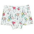 thumbnail image 3 of 3 Pack Toddler Little Girls Kids Cotton Boxer Briefs Underwear Panties Size 2T 3T 4T 5T 6T 7T, 3 of 4