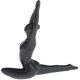 thumbnail image 1 of Sharprepublic Sculpture. Girl Ceramic Figures. Yoga Pose Black Model Woman Statue Statuett, 1 of 5