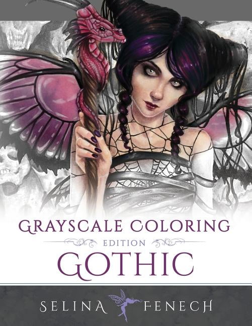 Selina Fenech - Grayscale Coloring Books By Selina: Gothic - Grayscale Edition Coloring Book (Series #6) (Paperback) - Walmart.com - Walmart.com Selina Fenech - Grayscale Coloring Books By Selina: Gothic - Grayscale Edition Coloring Book (Series #6) (Paperback) - Walmart.com - Walmart.com