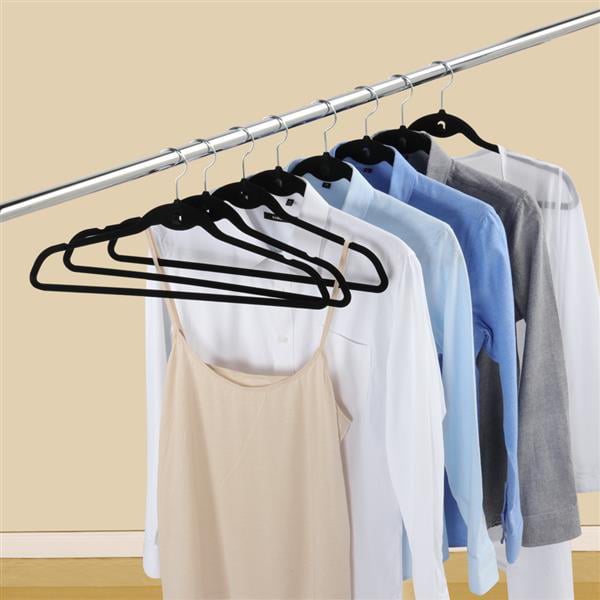  Macood Clothes Hanger Connector Hooks, Cascading Hangers Hooks  Space Saving for Velvet Clothes Hanger, Closet Organizer Space Savers 100  Pack (White & Black) : Home & Kitchen