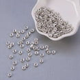 1Box 200 Pcs 5mm Grade A Silver Plated Clear Crystal Rhinestone Round