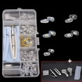 thumbnail image 1 of Glasses Repair Kit Silicone Nose Pads Replacement Optical Glasses Repair Tool Parts Assorted Kit Screwdriver Tweezers Ear Hooks 01, 1 of 6