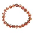 thumbnail image 2 of 8mm Natural Red Hair Rutilated Quartz Crystal Round Beads Women Men Bracelet Jewelry AAAA, 2 of 2