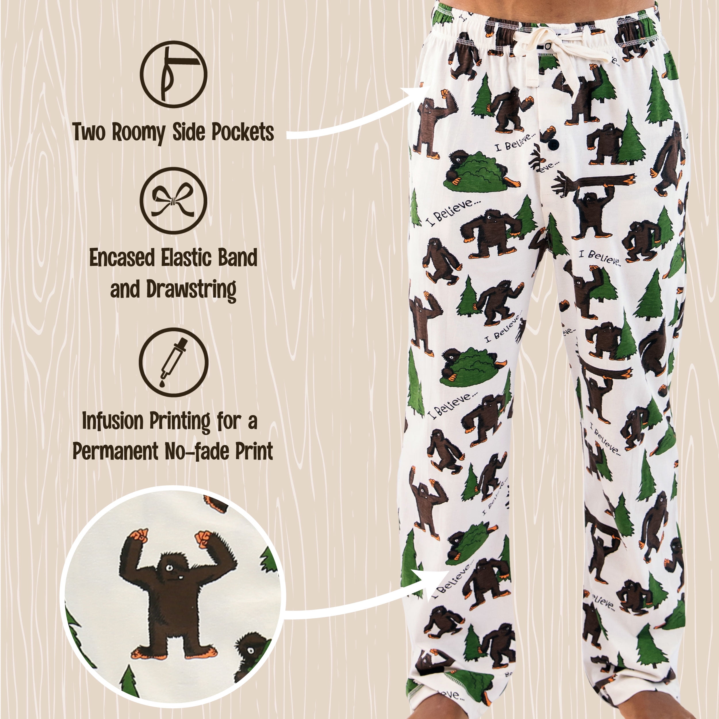 Men's bigfoot pajama pants new arrivals