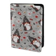thumbnail image 2 of Pofeuu Halloween Gnome Print Travel Document Organizer Passport Holder Men Women for Family (6.5 in x 4.5 in),Wallet Holder Credit Card Clutch Bag Case, 2 of 5