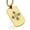 Gold, variant on Stainless Steel Four Card Suits Dog Tag Pendant Necklace