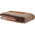 thumbnail image 2 of Rustic Quilt Rory Patchwork Brown Creme Country Bedroom Decor TCC Brands, 2 of 4