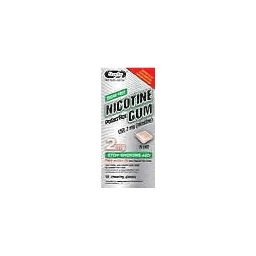 Rugby Mint Polacrilex Nicotine Gum, 2 mg, 50 Count