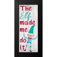 thumbnail image 2 of Kimberly, Allen 8x14 Black Modern Framed Museum Art Print Titled - Elf Christmas 2, 2 of 5