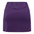 thumbnail image 3 of uublik Girls Uniform Skirts Purple Tennis Skirts Golf Skort Athletic Dance Running School Sport Skirts with Shorts Size 2T-12, 3 of 5
