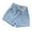 Light Blue, variant on Jean Shorts Girls Size 11-12 Years Jean Shorts Girls Size 8 Toddler Girls' Summer Denim Shorts With Bear Embroidery | Cute Casual Shorts For Little Girls