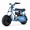 BLUE, variant on 105.3cc Gas Mini Bike for Adults & Teens, 4-Stroke Off-Road Dirt Bike, 30 MPH Top Speed,165 Lbs Capacity, Minibike with LED Headlight& Disc Brakes