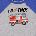 thumbnail image 4 of Inktastic I'm 2 Fire Truck 2nd Birthday Boys or Girls Baby Bodysuit, 4 of 5