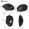 thumbnail image 3 of Mouse Gamer UtechSmart  Venus láser MMO 16400dpi LED -Negro, 3 of 4