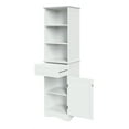 RiverRidge® Home Ashland Tall Linen Storage with Drawer, White