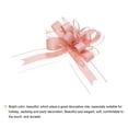 thumbnail image 4 of Unique Bargains 10pcs 11 Inch Extra Large Pull Bow Gift Wrapping Big Organza Bows Ribbon Dusty Pink for Wedding Baskets Presents, 4 of 6