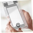 thumbnail image 4 of HUGFEGWE Cell Phone Lock Box Mobile Phone Storage Box with 2 Keys Transparent Phone Locker Case Self-Control Smartphone Holder Portable Phone Time Lock Jail Box CA919-87354, 4 of 9