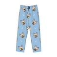 thumbnail image 4 of Daiia Cute French Bulldog Men's Sleep Pant with Pockets and Drawstring,Pajama Pants-X-Large, 4 of 9