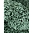 thumbnail image 4 of Unique Loom Infinity Shag Collection Area Rug - Jinko (5' 1" x 8' Rectangle Forest Green), 4 of 7