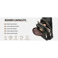 thumbnail image 3 of FALAN MULE Crossbody Bags for Women Trendy Leather Sling Chest Bag Fanny Packs for Women, 3 of 10