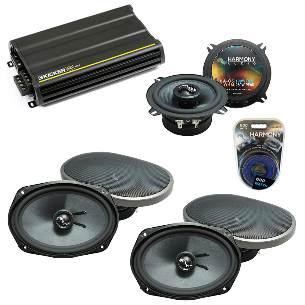 Compatible with Dodge Grand Caravan 0817 Speakers Replacement Harmony