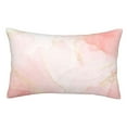 thumbnail image 1 of Fotbe Pink Marble Funda de Almohada Decorativa Estilo Occidental, Lujo en Algodón, Fundas para Almohadas King, Cojín Estampado para Decoración del Hogar-14"x20", 1 of 6