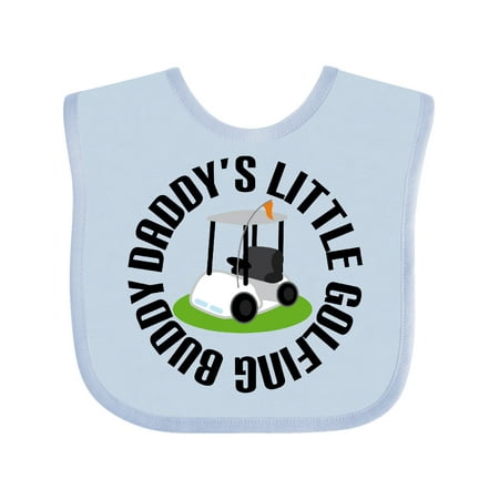 

Inktastic Daddys Little Golfing Buddy Gift Baby Boy or Baby Girl Bib