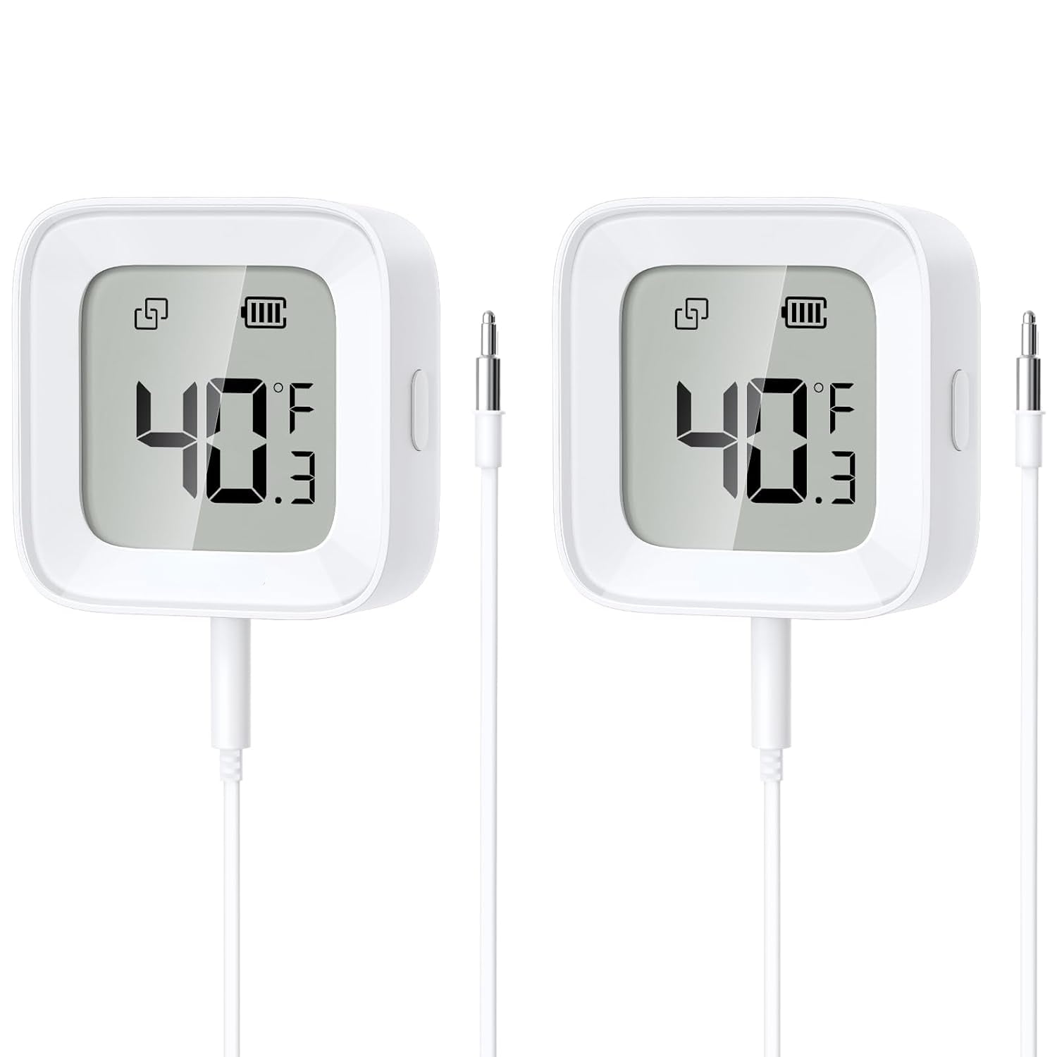 SUMMIT Freezer Thermometer Alarm, Smart Bluetooth Temperature Monitor Sensor for Refrigerator, 197 Ft Connecting Range APP Alert with Anti-False for Freezer (WiFi Gateway Not Included)