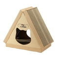 thumbnail image 2 of Petique Eco-Friendly Large Cardboard Indoor Dog House with Scratch Boards, Multicolor, 2 of 2