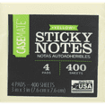 thumbnail image 4 of CaseMate Sticky Notes Yellow 3IN X 3IN, 400.0 CT, 4 of 9