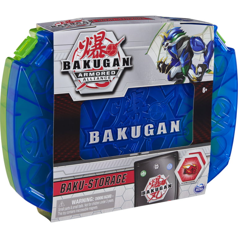 Bakugan Armored Alliance Blue Baku-Clip w/ Hydorous x Batrix Figure & Card  - NEW