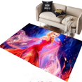 thumbnail image 1 of Ice And Snow World Carpet, Bedroom, Princess, Bedside, Elsa Floor Mat, Very Suitable For Living Room, Large Dining Room-QQ, 1 of 2
