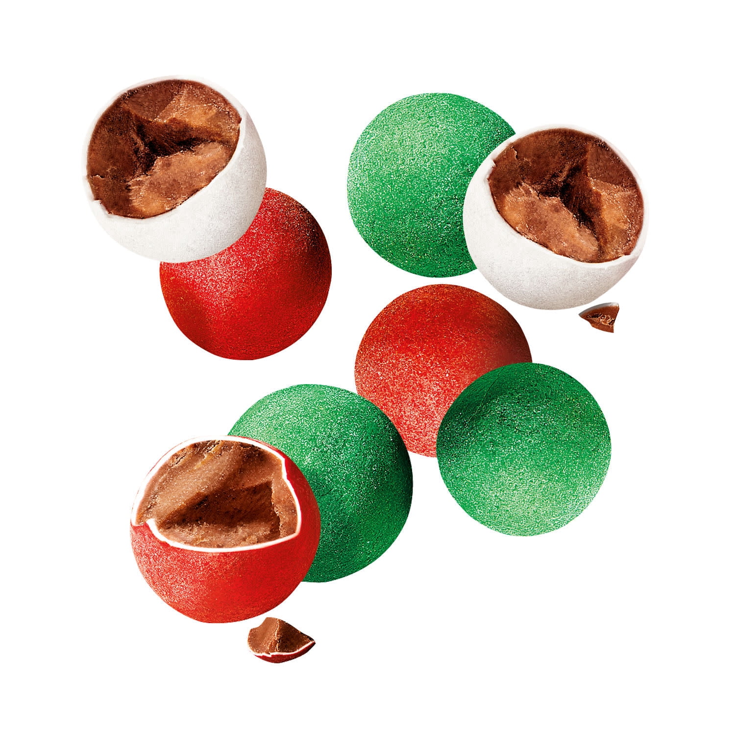 (2 pack) Cadbury Mini Snowballs Milk Chocolate Christmas Candy, Bag 9 oz