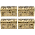 thumbnail image 2 of 4 Pcs Pirate Storage Boxes Mini Pirate Treasure Chests Vintage Pirate Boxes, 2 of 8