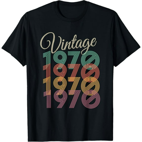 1970 Vintage Style Birthday T-Shirt