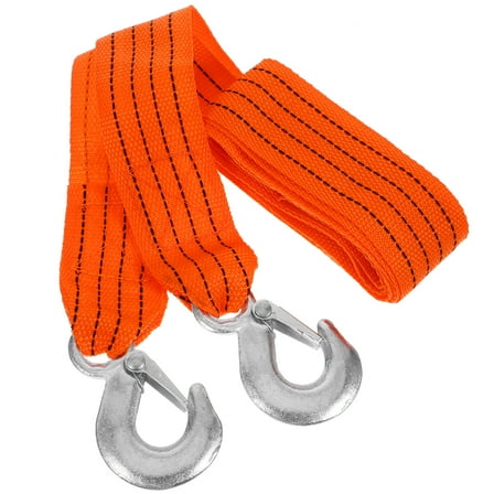 USHOBE Emergency Recovery Tow Rope Orange 1Set 157.20X3.14X0.39in