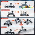 thumbnail image 3 of Auto acrobático RC Robot Dog Rasout 8WD con luces LED y música para niños de 8 a 12 años, 3 of 7