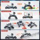 thumbnail image 3 of Auto acrobático RC Robot Dog Rasout 8WD con luces LED y música para niños de 8 a 12 años, 3 of 7